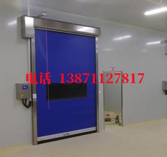 尖扎拉链密封快速卷帘门